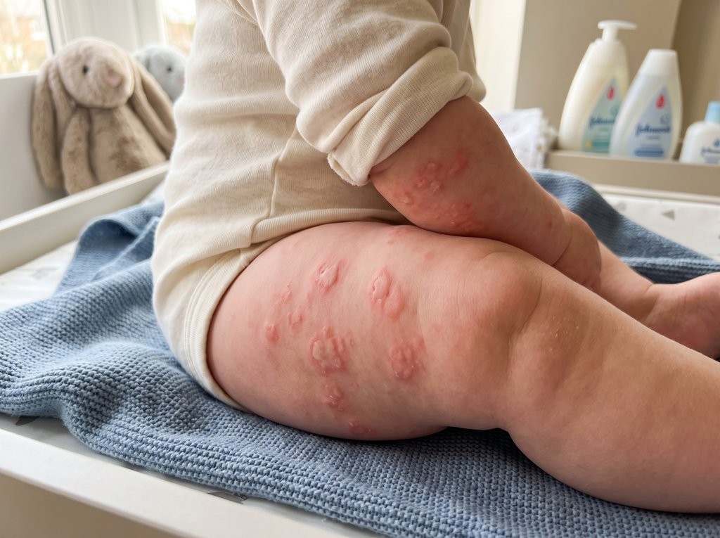 hives on babies